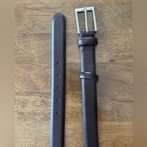 Bonobos Men’s Leather Dress Belt size 34